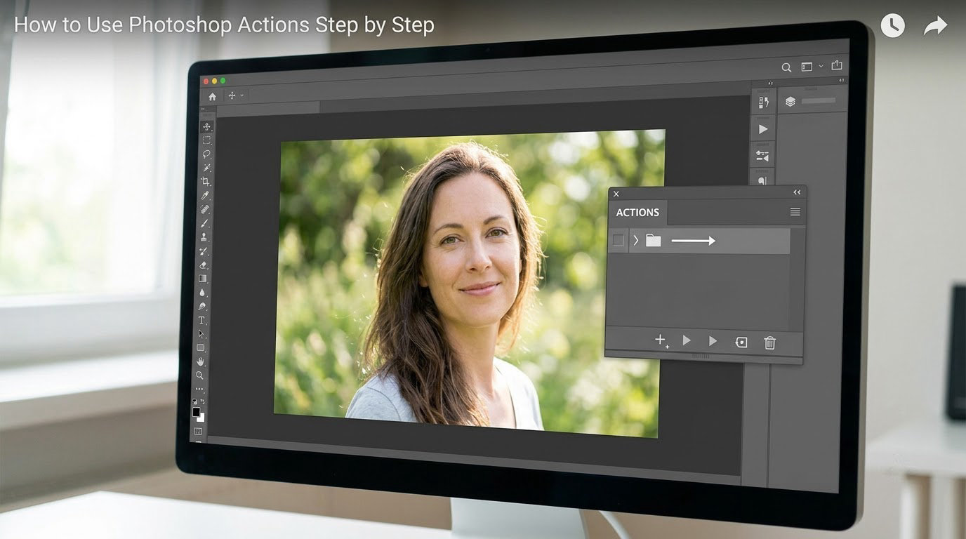 How to Use Photoshop Actions Step by Step