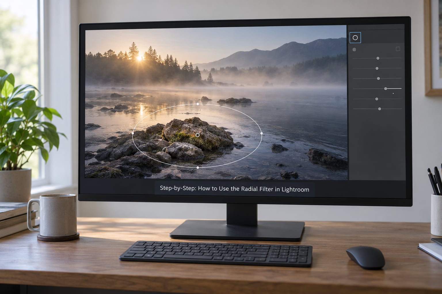 Step-by-Step: How to Use the Radial Filter in Lightroom