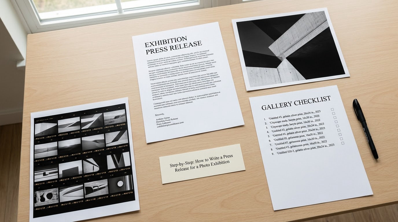 Step-by-Step: How to Write a Press Release for a Photo Exhibition