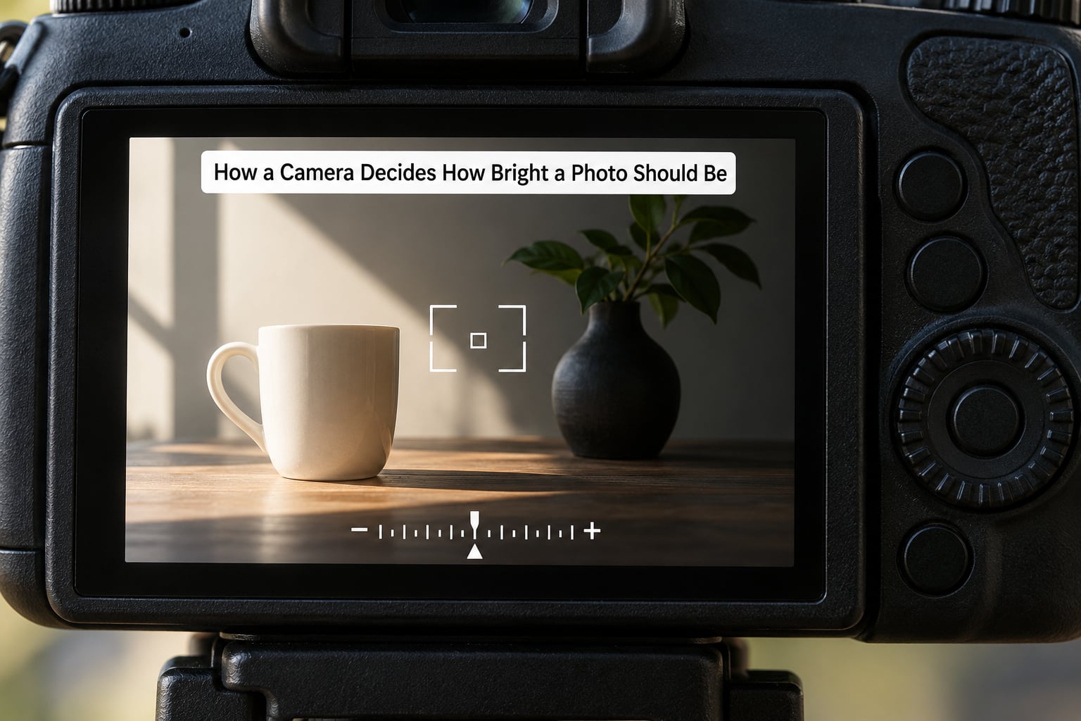How a Camera Decides How Bright a Photo Should Be