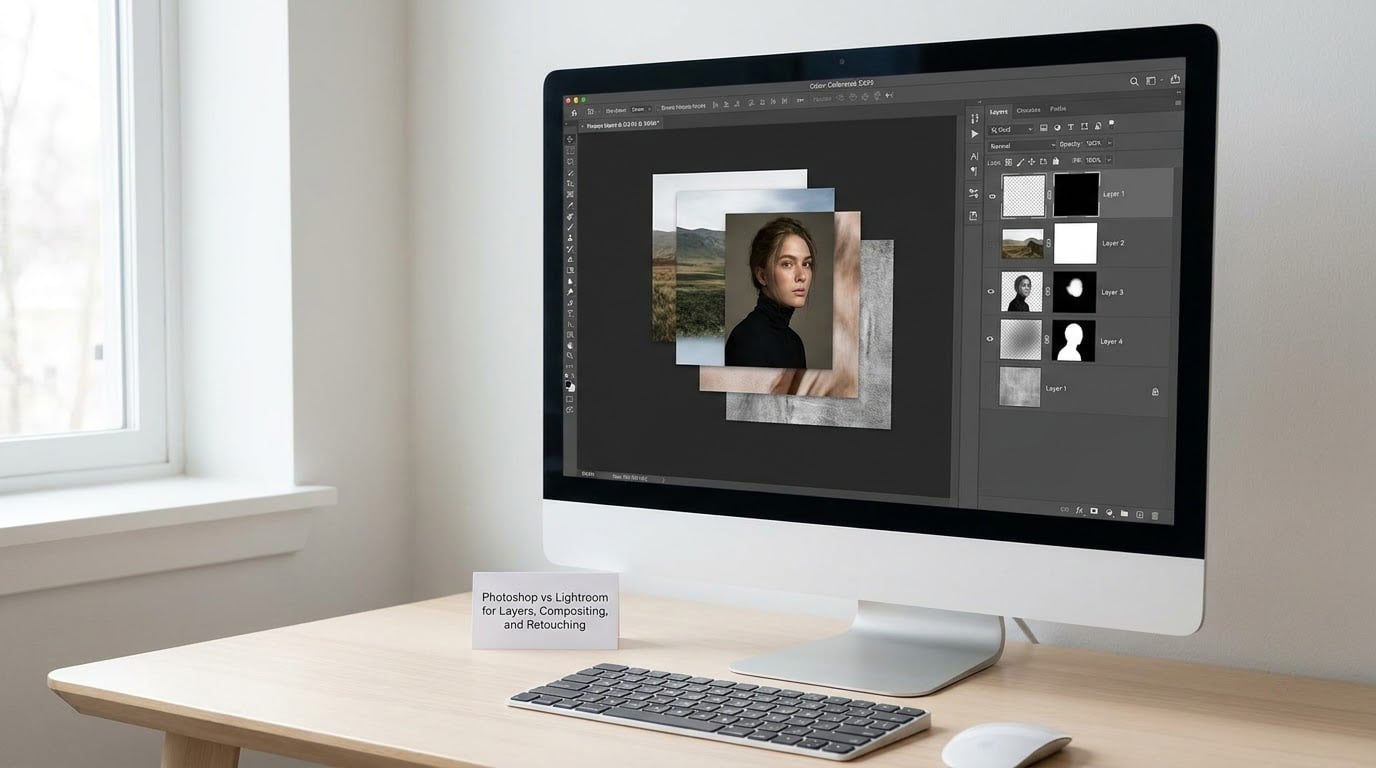 Photoshop vs Lightroom for Layers, Compositing, and Retouching