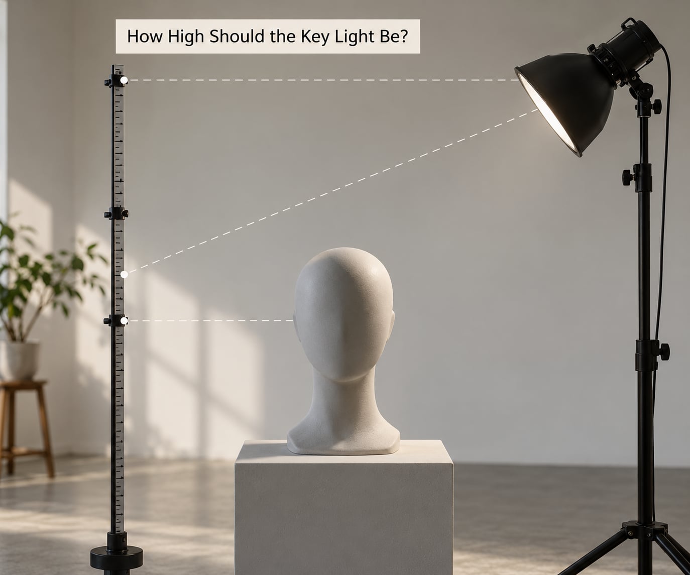 How High Should the Key Light Be?